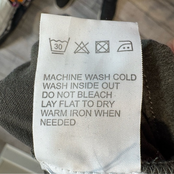 Gray Green Sleeveless Mini Dress / Coverup - XS - Picture 6 of 6